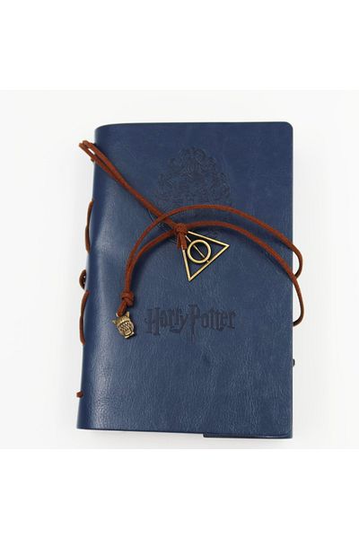 enyareshome Vegan Leather Cover Harry Potter Nostalgic Note Keepsake Book 80 Sheets A5 - Removable Page