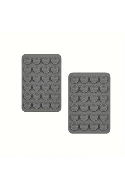 Genel Markalar Silikon Vantuzlu Telefon Tutacağı 24 Vantuzlu Uyumlu 2 Paket Y...