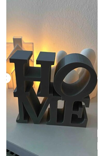 a life in games Dekoratif "HOME(ev)"Yazılı Şık Masaüstü ve Raf dekoru, süs - ...