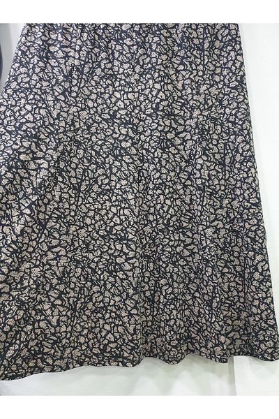 sercan konfeksiyon Women's Fish Model with Elastic Waist Large Size Skirt