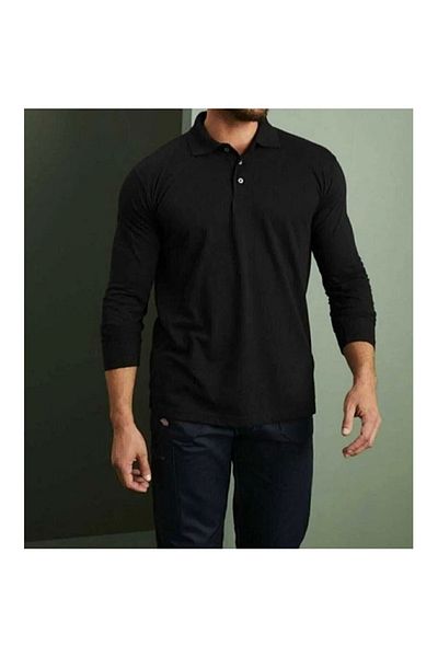 MODA Ανδρικό μακρυμάνικο μπλουζάκι με λαιμόκοψη 100% βαμβάκι, άνετο, εύκολο στο σίδερο, καλής ποιότητας
