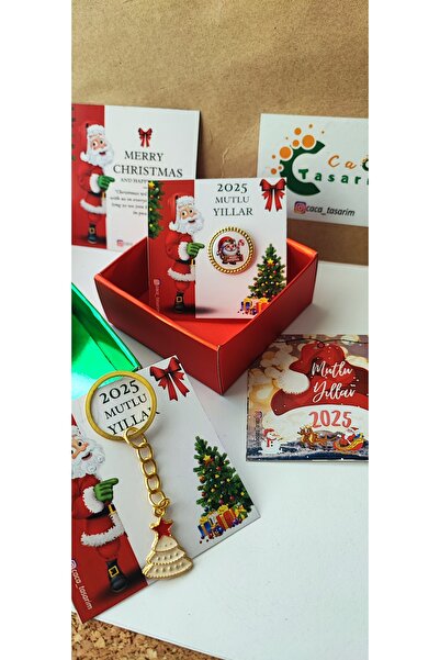 cacatasarım Breloc de Crăciun cu figurine de Anul Nou, ornament pentru geantă...