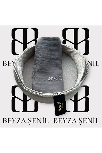 Invee Şal gri 1550 cu model INVEE