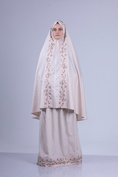 tulteks فستان صلاة من قطعتين من TULTEKS مزين بالزهور