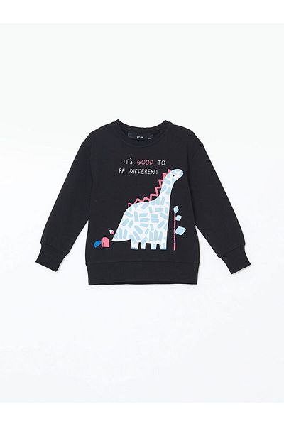 LC Waikiki Lcw Crew Neck Printed Boy Sweatshirt Fast Fashion