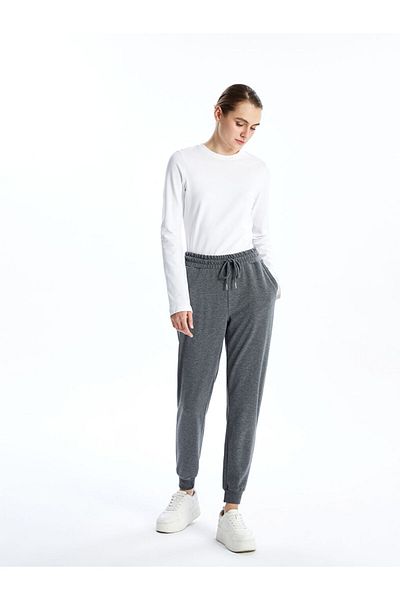 LC Waikiki Women's Jogger Tracksuit Bottom with Elastic Waist