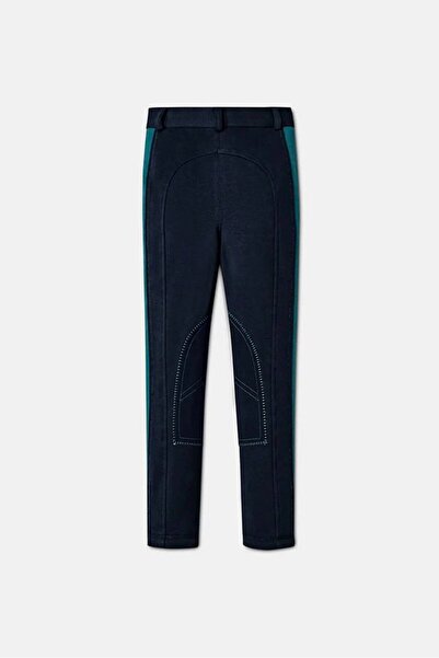 Tchibo Kids Girls Belt Loop Pants, Navy