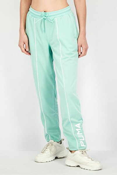 Puma Women Sportswear Fit Training Track Pants, Light Green