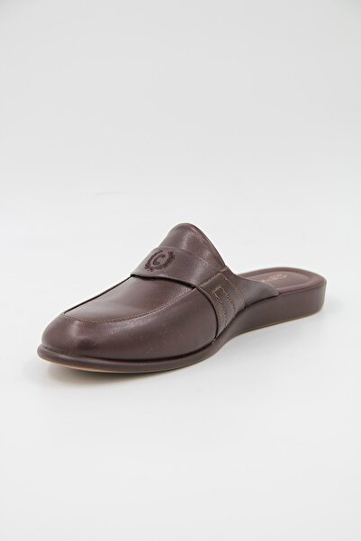 Ceyo 9823-1 Erkek Terlik - Kahverengi