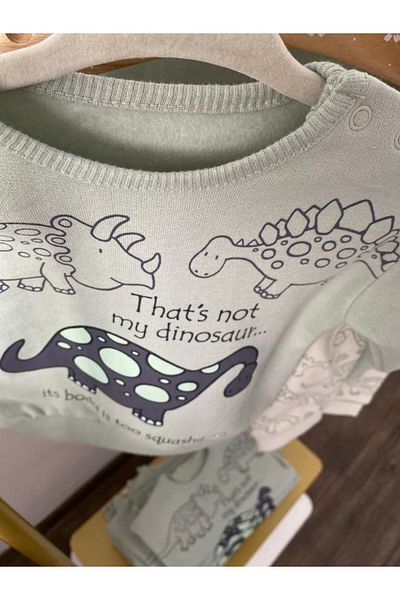 MODA Dinosaur Patterned Boy's Bottom Set
