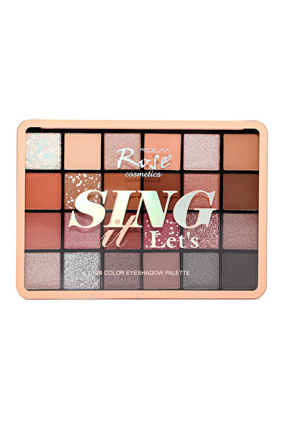 Roesıa Rose Cosmetics Rose Sıng Let's 24'lü Göz Farı
