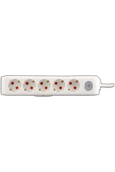 STOREMAX Lvnshop 5-Piece Multi-Let Switch-Grounded Wired Bag Set - 3m Socket Lv 224120
