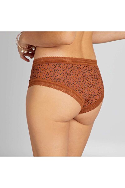 KIABI Pack of 3 printed microfibre boy shorts PURPLE