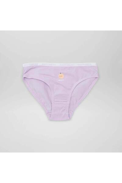 KIABI Pack of 4 pairs of animal print briefs PURPLE