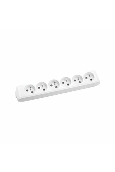 VİKO Protected Group Socket - Six Ups Grounded Wireless