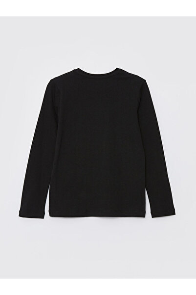 LC Waikiki Sparkling Choices from Shining Store |   Crew Neck Long Sleeve Boys Undershirt