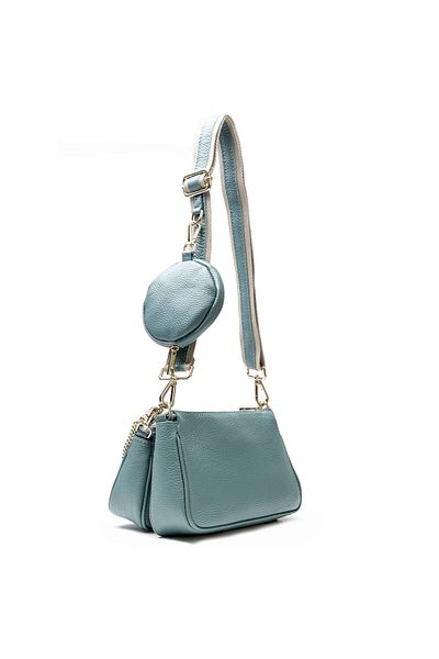 Lazarotti Piele Milano Umhängetasche Leder 23 cm