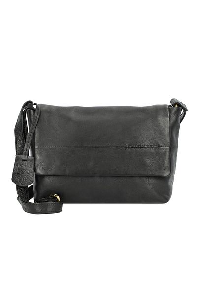 Burkely Geanta de umar naturala Norah Piele 24 cm