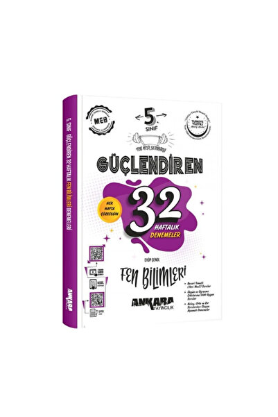 Bes Yayınları Ankara Yayıncılık 5. Sınıf Fen Bilimleri Güçlendiren 32 Haftalı...