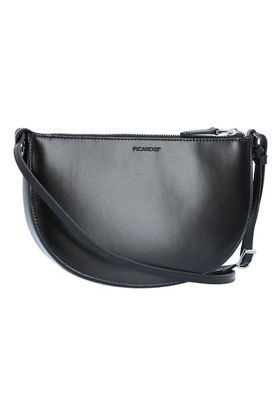 Picard Black Tie Shoulder bag Leather 25 cm