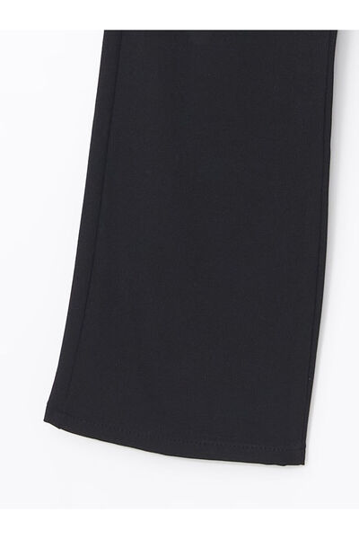 LC Waikiki Black Wideleg Girls' Trousers