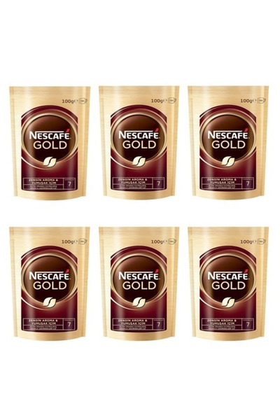 Nescafe Gold 100 G x 6 Adet