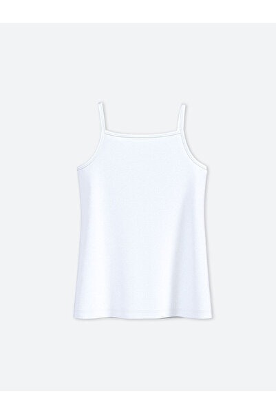 LC Waikiki Sparkling Selections from Shining Store |   Square Neck Girl's Undershirt 2-Pack