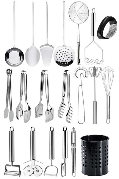 Mirilliahome Strainer and Kitchen Utensils - Practical and Durable Design