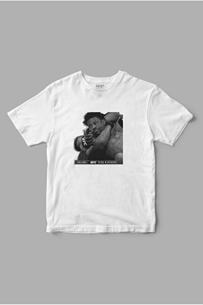 Gries Tricou UFC cu imprimeu „Fără problemă”