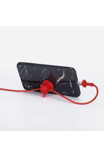 Momax Cable Play Warrior iPhone 1.2m - Red