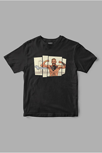 Gries Tricou cu imprimeu „Gta San” de Conor McGregor