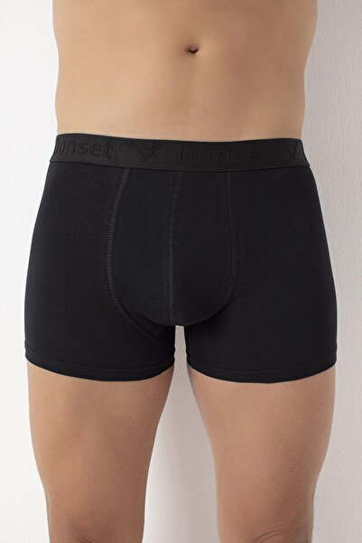 donset Ανδρικά μποξεράκια σε γκρι χρώμα - Σετ 6 σε ειδικό κουτί