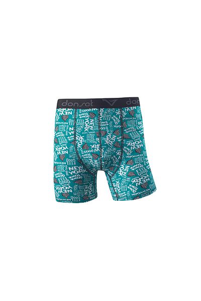 donset Ανδρικά μοτίβα Oversized Boxer - ΠΑΚΕΤΟ ΕΙΔΙΚΟ ΠΑΚΕΤΟ σε ειδικό κουτί των 5