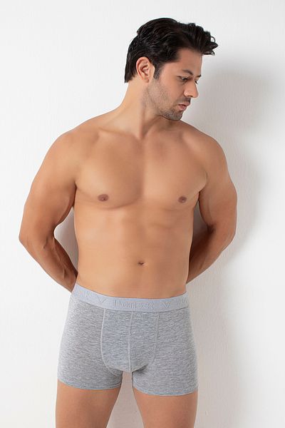 donset Ανδρικά Grey Boxers - Σετ 6 τεμαχίων, σε ειδικό κουτί