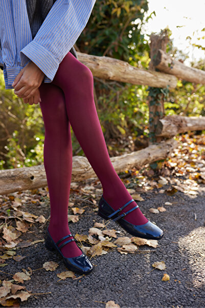 ANGELİNA JONES CERRY KADIN LACİVERT MINI TOPUKLU BABET