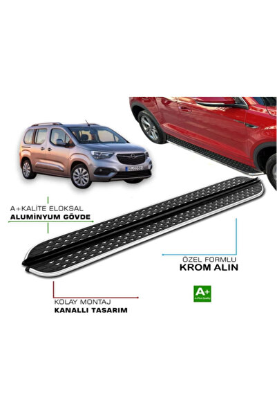 Omsa OPEL MARKASININ COMBO 2019 2020 2021 2022 2023 ARACINA ÖZEL YAN BASAMAK DMND