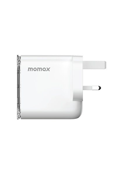 Momax 1-Charge Flow GaN Wall Charger 3 Ports 80W - White