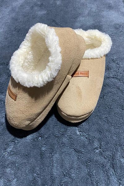 fluffy Детски велурени домашни ботуши