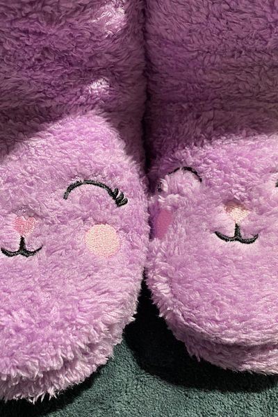 fluffy Детски ботуши за бродиране с плюшено мече