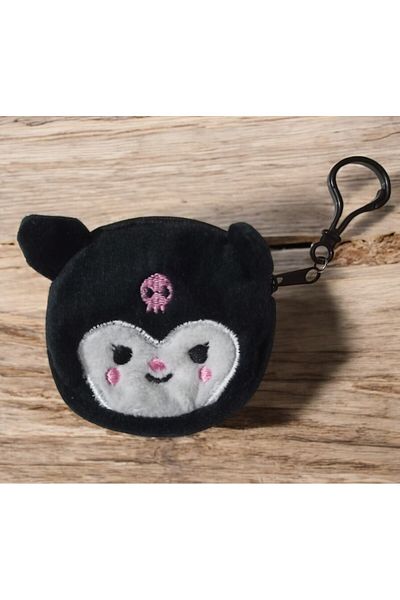 nihonwosekai Sanrio Kuromi Mini Plush Wallet