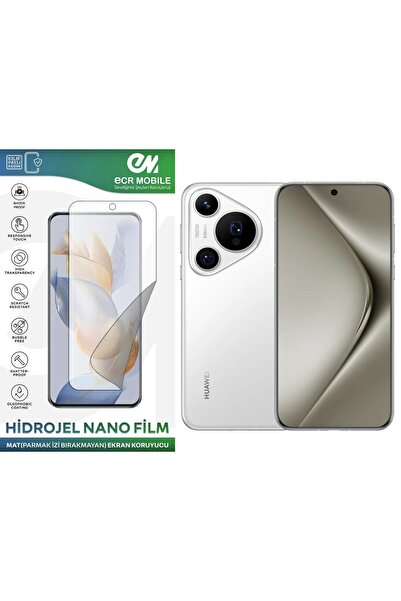 Ecr Mobile Huawei Pura 70 Pro ile Uyumlu Hidrojel Nano Ekran Koruyucu Film MA...