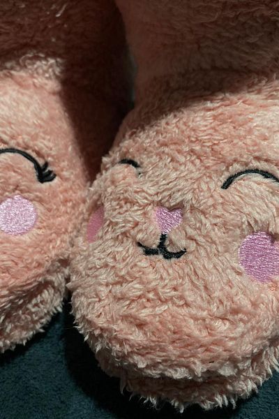 fluffy Детски ботуши за бродиране с плюшено мече