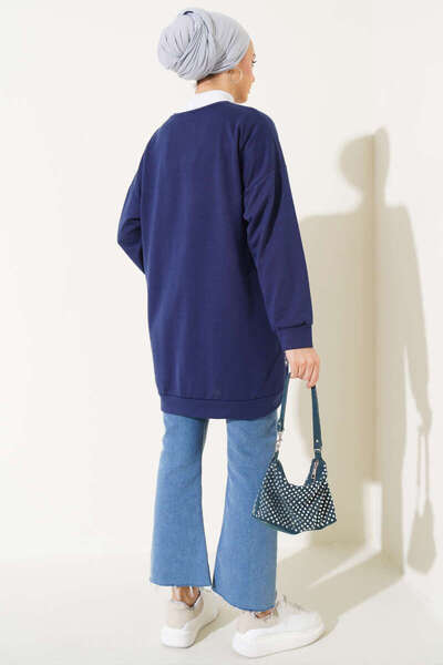 VOLT CLOTHİNG Women's Leaf Detailed Tunic