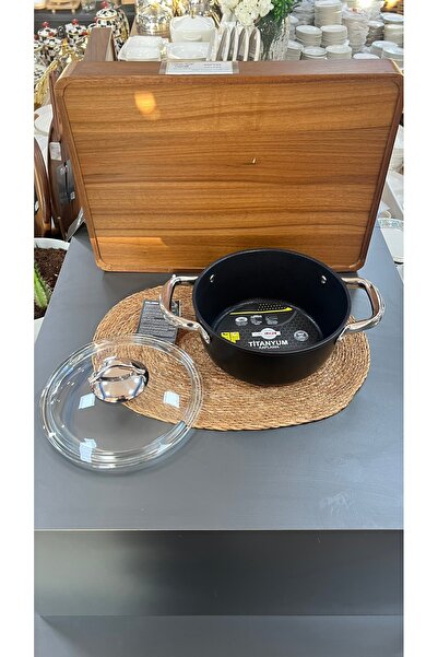 SAFLON Safinox 22 cm Deep Titanium Cooktop