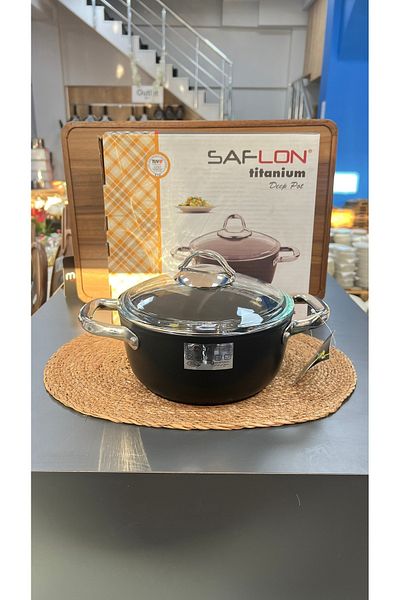 SAFLON Safinox 20 cm Deep Titanium Cooktop