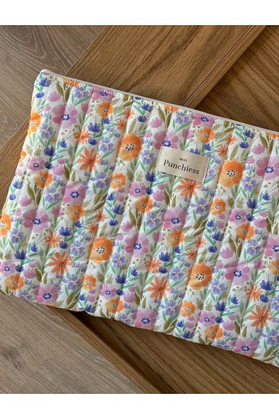 Punchiess Bloom Laptop Tablet Case 15-16 Inch