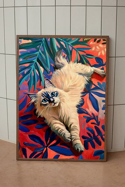 Taranist Плакат на Матис Котка Фовизъм Котка
