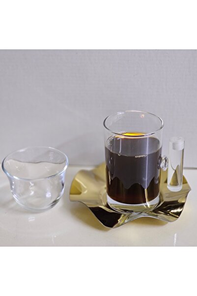 Turkish Store İstanbul Mint1 18 Piece Tea Set