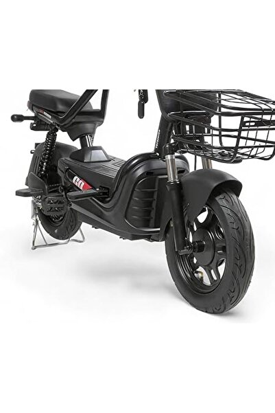 ALBADER سكوتر كهربائي V27+ بدواسات يدوية ومقاعد مزدوجة، السرعة القصوى 30-40 كم، المدى 35 كم 48 فولت