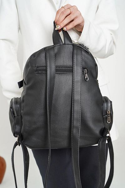 Trg Polo Black Rolox Large Size Soft Women's Backpack 37×35